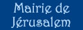Attestation de la Mairie de Jérusalem